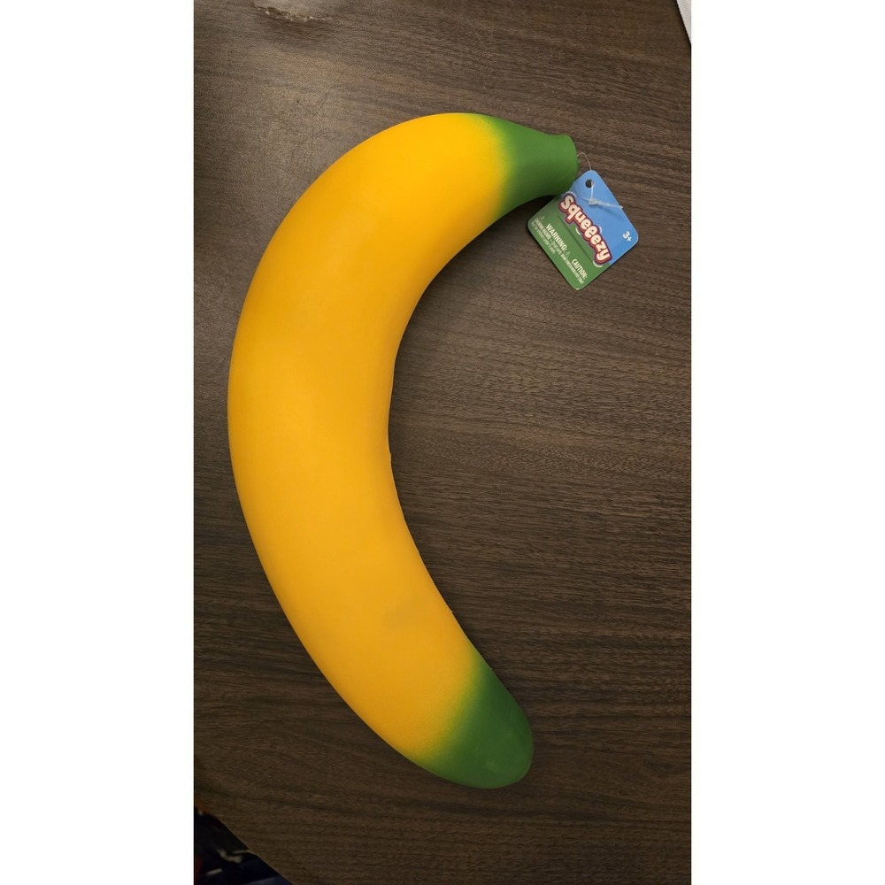 Squishmart Giant Squishy Banana Funny Gift Stretches up to 6 Feet Sensory Toy
